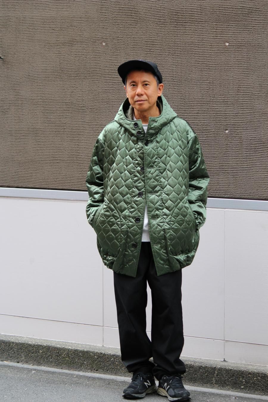 noir kei ninomiya（ノワール・ケイニノミヤ）アセテートサテンキルト