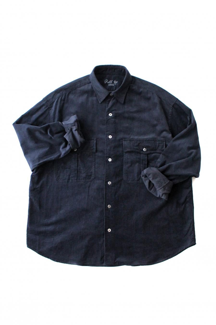Porter Classic（ポータークラシック）ROLL UP ORGANIC CORDUROY SHIRT