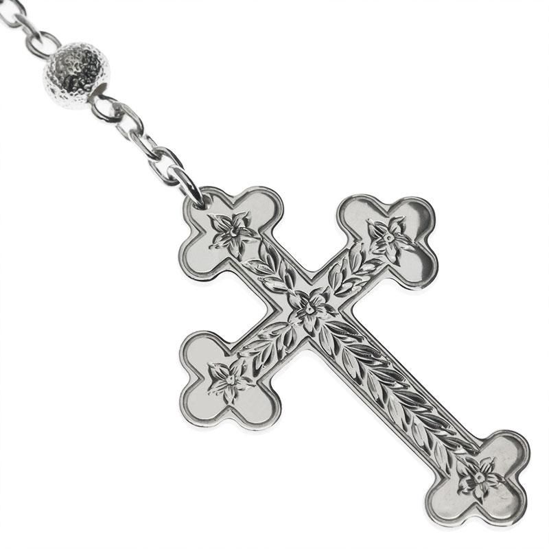 オニキスロザリオペンダント - ハワイアンジュエリー Lono（ロノ