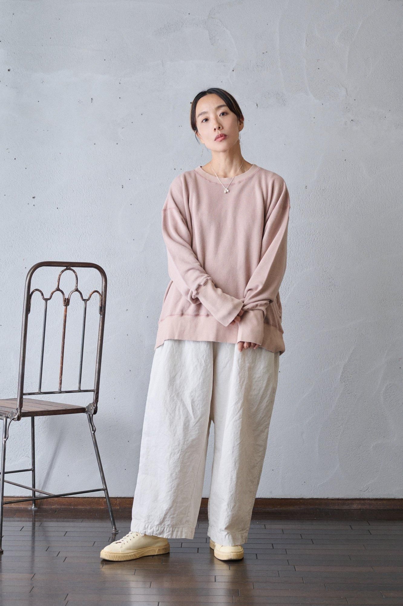 Veritecoeur (ヴェリテクール) ガーメントダイタックパンツ- poooL