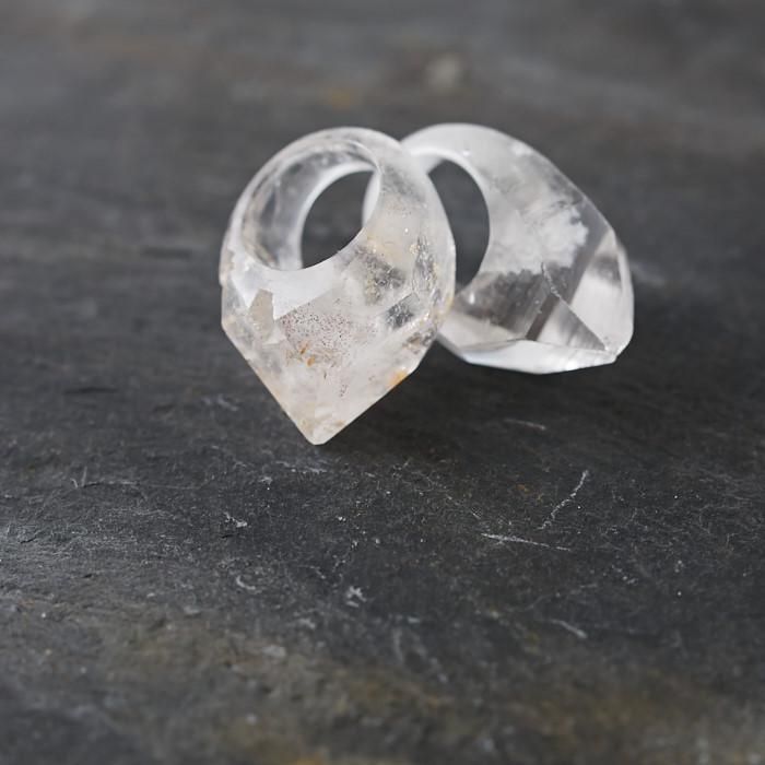 YASUHIDE ONO 水晶のリング - poooL (online shop)