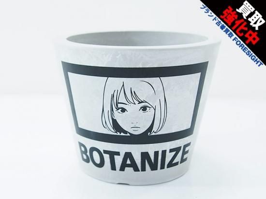 Backside works. x BOTANIZE 'Pot'ポット 植木鉢 BLACK MARKET 2020