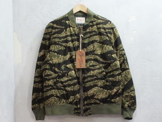 TENDERLOIN 'T-MA-1 BAMBOO'フライトジャケット バンブー CAMO カモ M