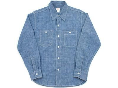 At Last & Co '313'シャンブレーシャツ アットラスト 14 1/2