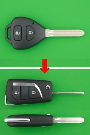 トヨタ（ハイエース等）・2ボタン・キーレスリモコン・純正品同等の