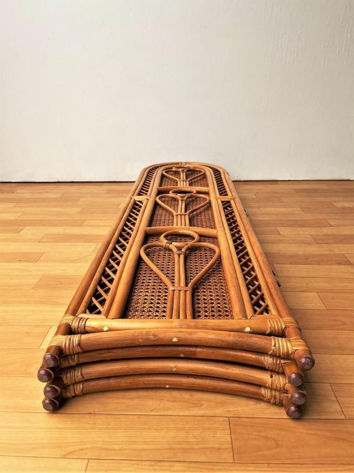 ヴィンテージ ラタン パーテーション - アンティーク、ビンテージの