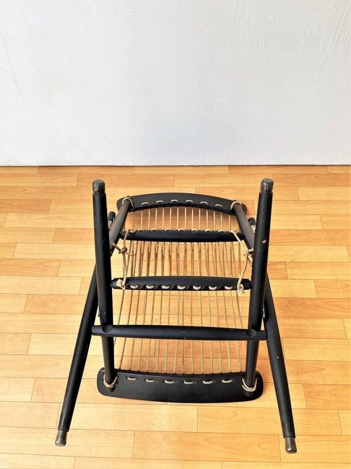 1960's MARUNI社製 ヴィンテージ ロープチェア - アンティーク