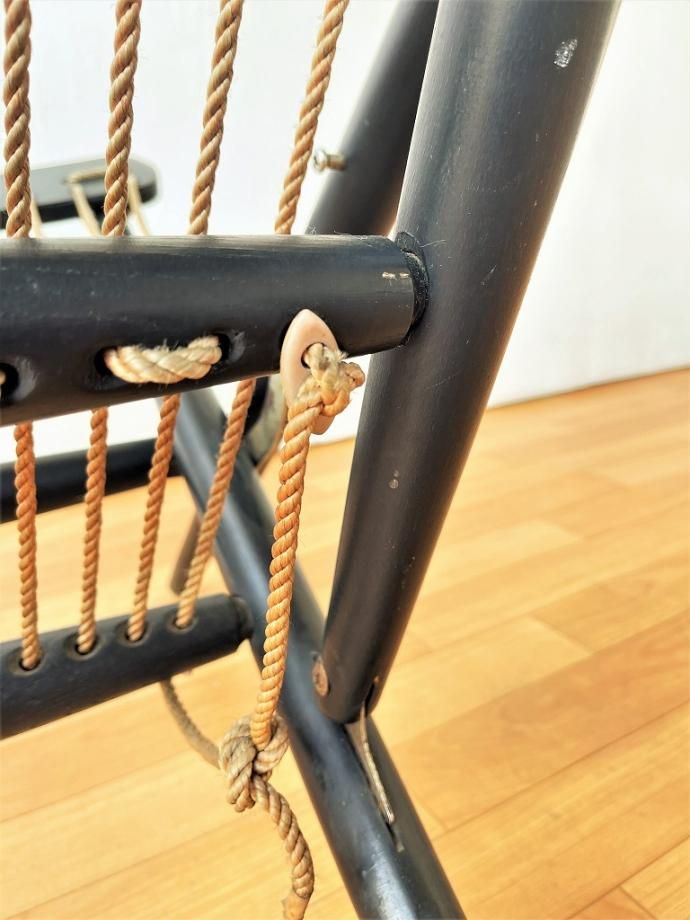 1960's MARUNI社製 ヴィンテージ ロープチェア - アンティーク