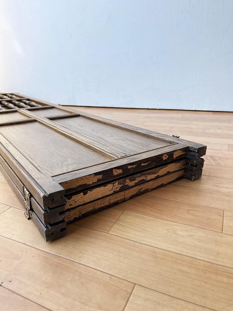 ヴィンテージ ウッド パーテーション - アンティーク、ビンテージの