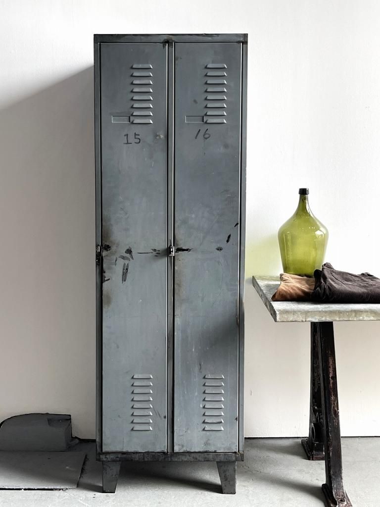 ヴィンテージ インダストリアル ロッカー - アンティーク、ビンテージ