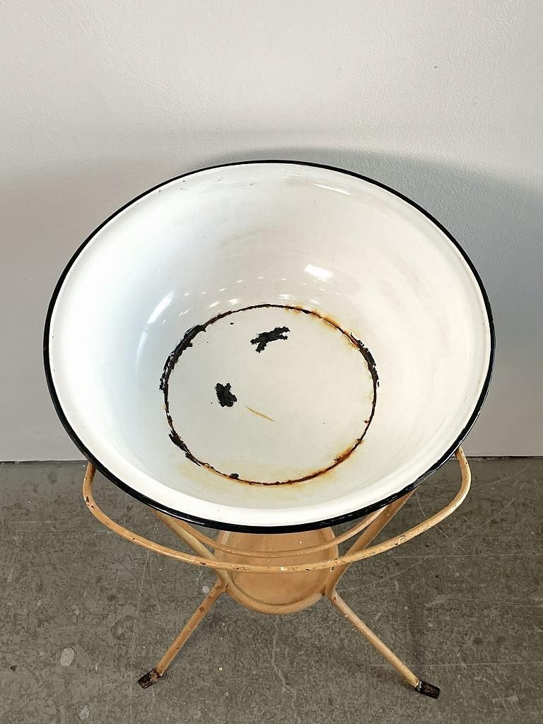 ヴィンテージ アイアン ウォッシュスタンド/洗面台 - アンティーク