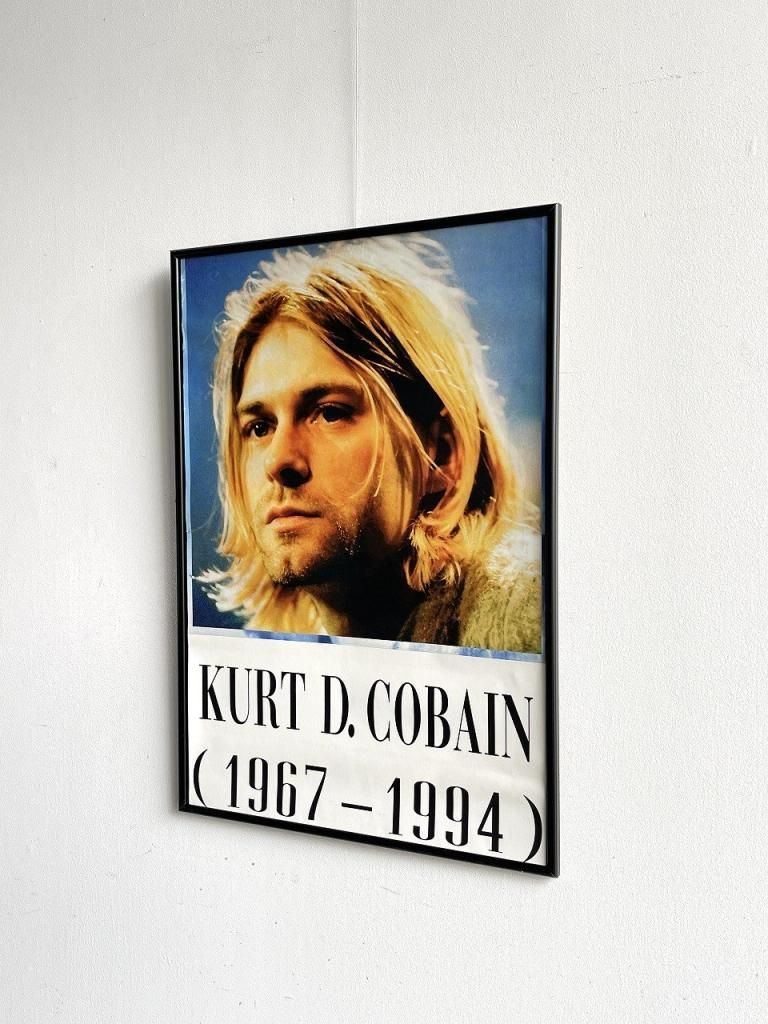 NIRVANA KURT COBAIN(カートコバーン) 追悼ポスター