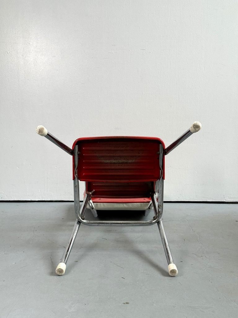 COSCO社製 ヴィンテージ ステップチェア - アンティーク、ビンテージの