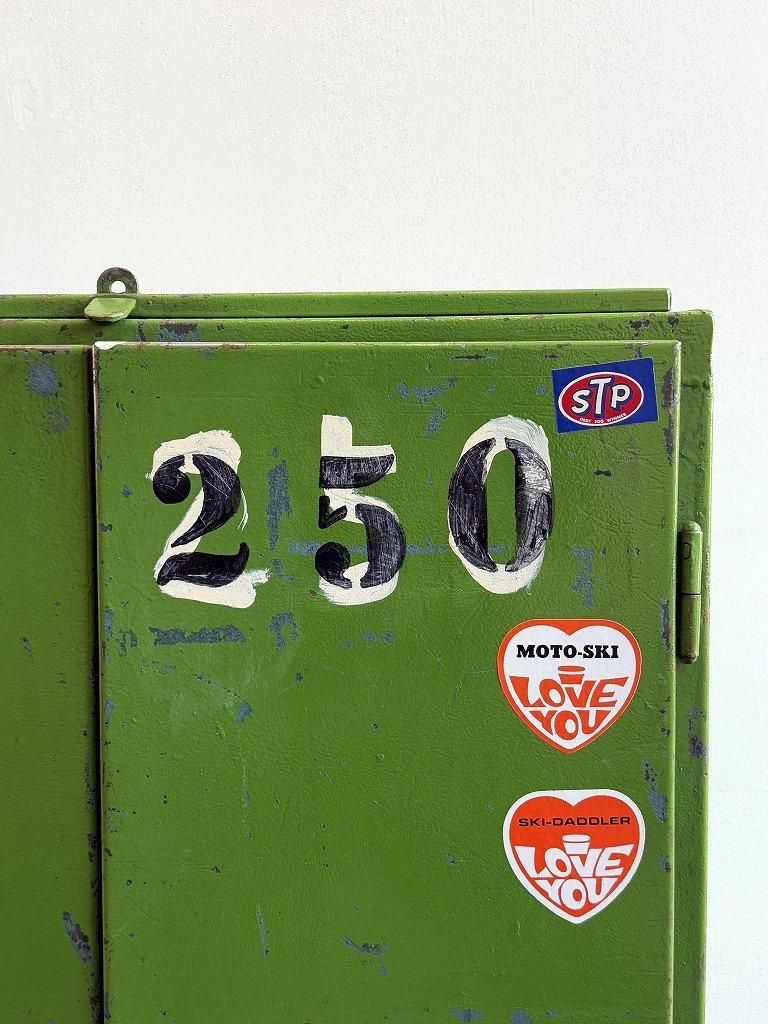 ヴィンテージ インダストリアル スチール キャビネット - アンティーク