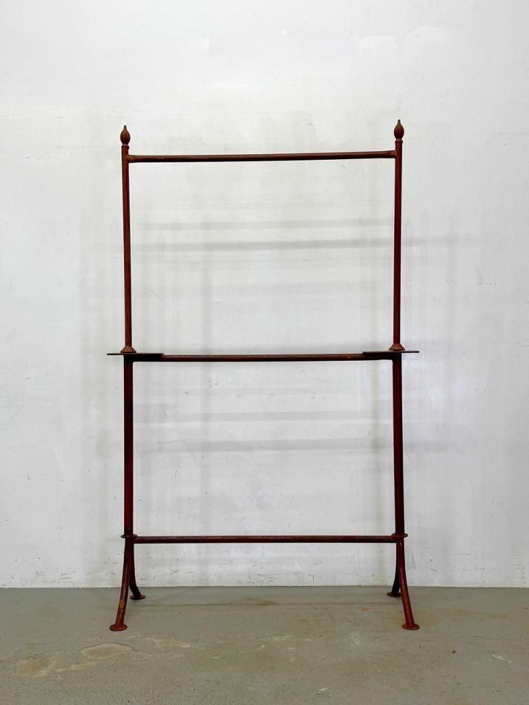 ヴィンテージ アイアン ハンガーラック - アンティーク、ビンテージの