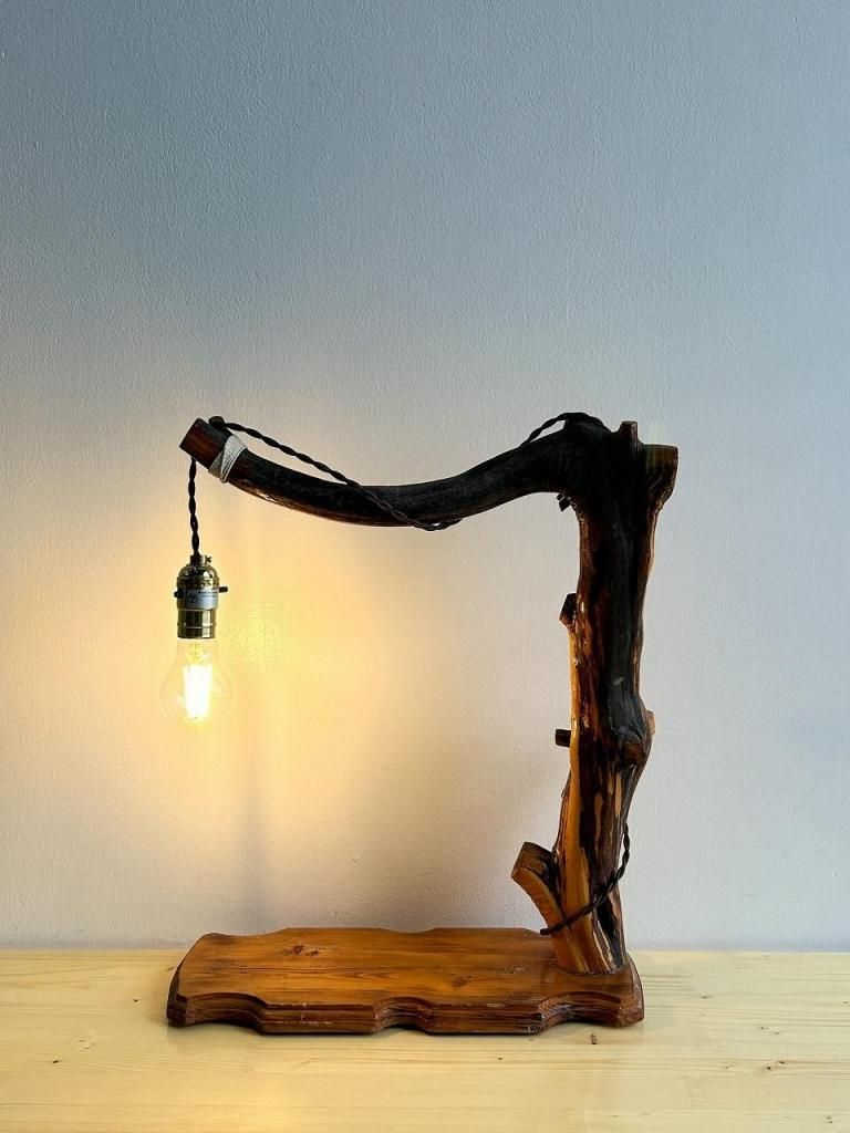 ウッドランプ - アンティーク、ビンテージのインテリア家具や雑貨