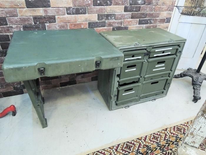 1980-90's ヴィンテージ 米軍 ミリタリーフィールドデスク