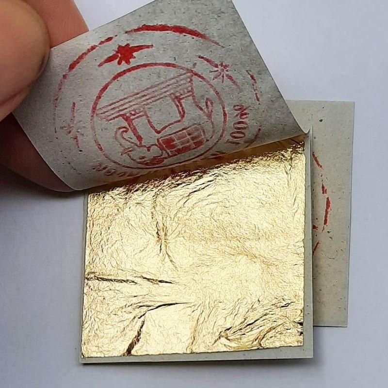 金箔 100枚 4cm x 4cm（純金 24K） - 通販・個人輸入のAsian Supply