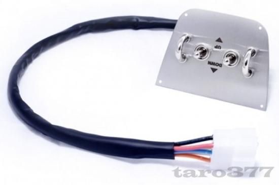 ロードスター パワーウインドウスイッチ NA ステンレスヘアライン