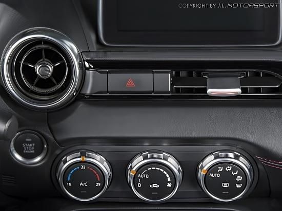 ND ロードスター エアコン吹出口 スライダーカバー エアコンノブトリム