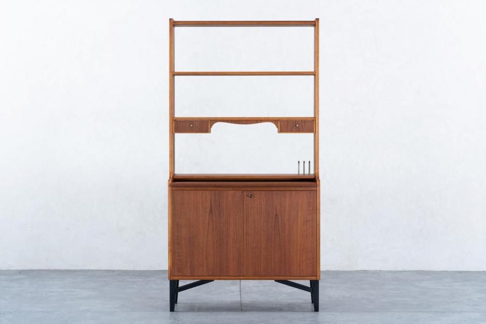 オープンシェルフ チーク | 北欧家具 haluta (ハルタ)