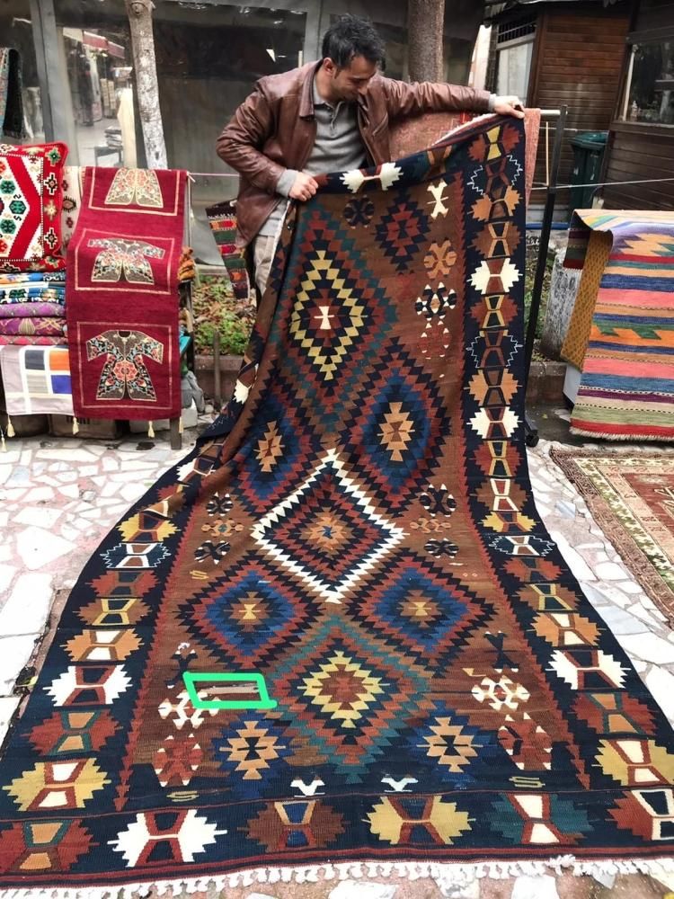 オールドキリム/トルコキリム・マラティヤ/約290×163cm - 手織り絨毯