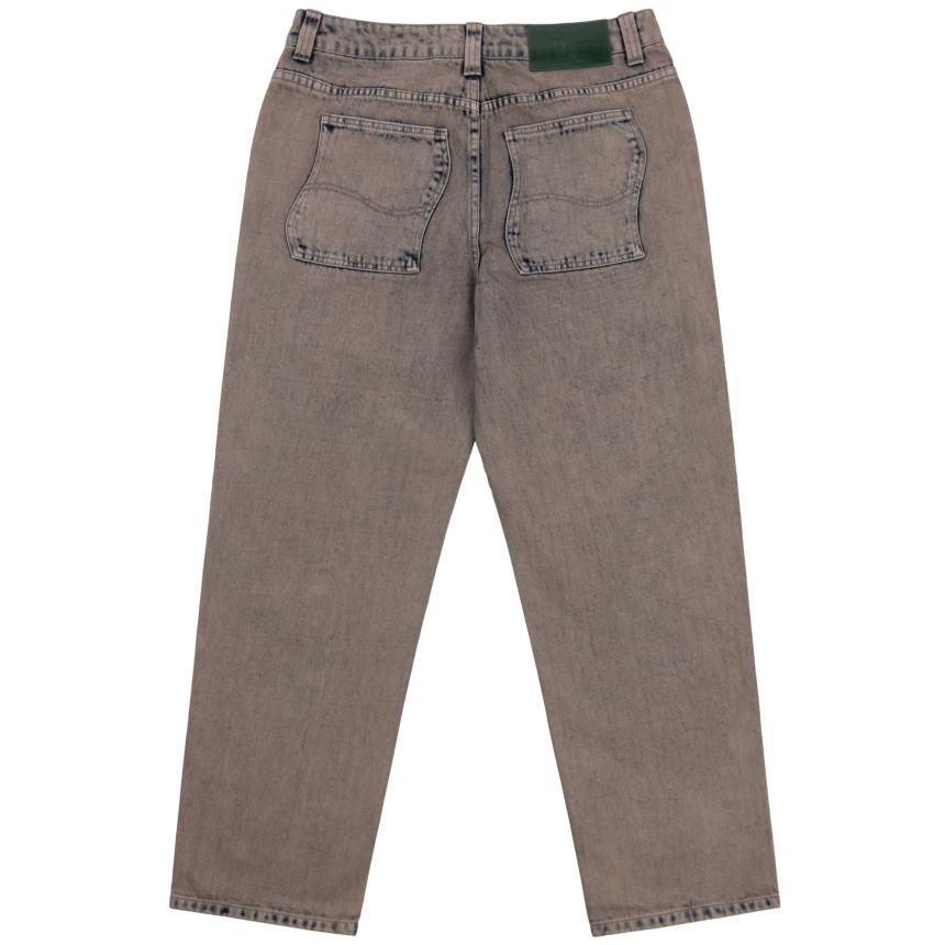 Dime RELAXED DENIM PANTS / OVERDYED TAUPE (ダイム デニムパンツ