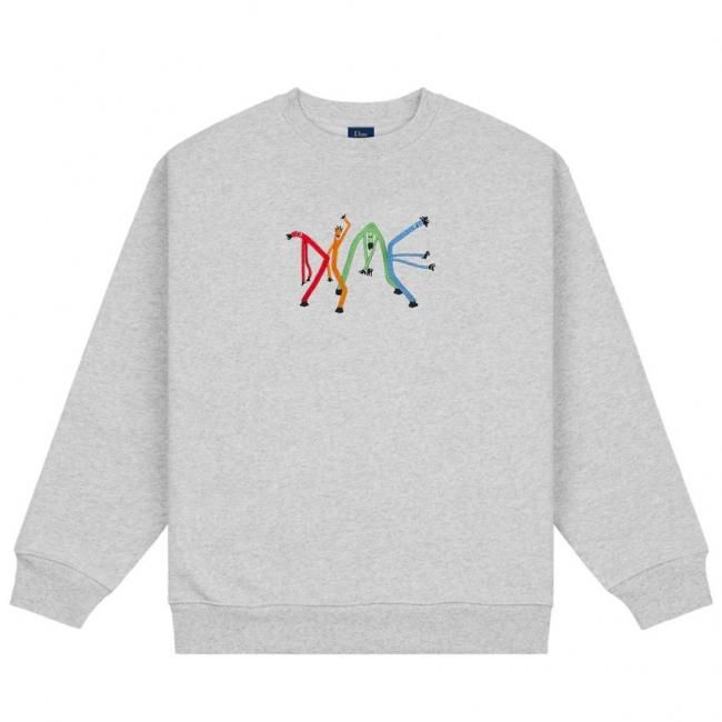 Dime Tubeman Crewneck / Heather Gray (ダイム クルーネック