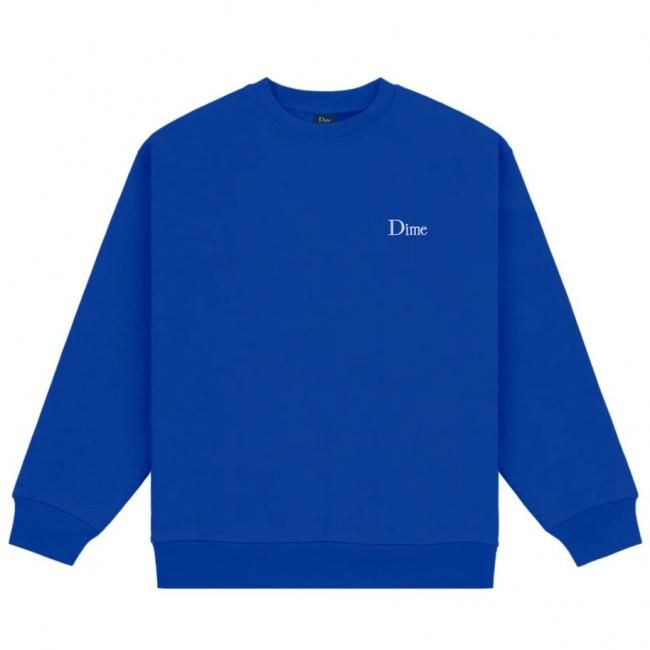 Dime Classic Small Logo Crewneck / Navy Blue (ダイム クルーネック