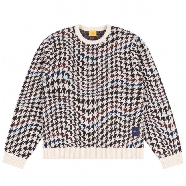 Dime Houndstooth Knit / Cream Multi (ダイム セーター/ニット