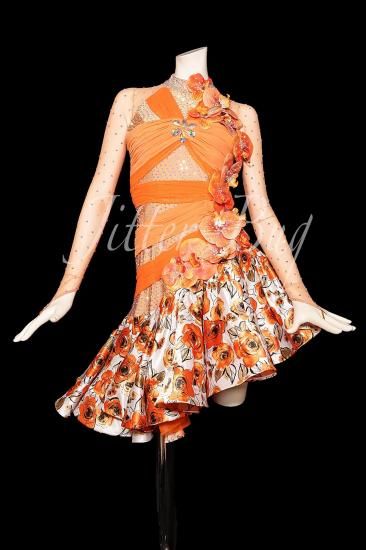 社交ダンス衣装・社交ダンスドレスのジルバ