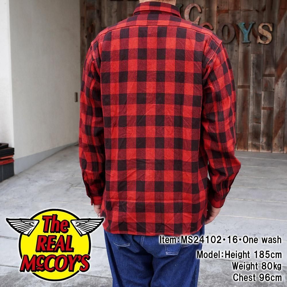 8HU TWISTED-YARN BUFFALO CHECK FLANNEL SHIRT