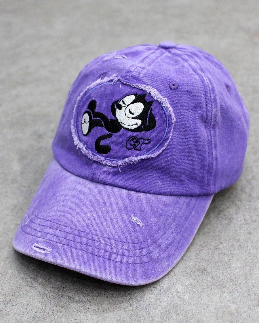 Felix the Cat Strapback Cap - Purple フィリックス・ザ・キャット