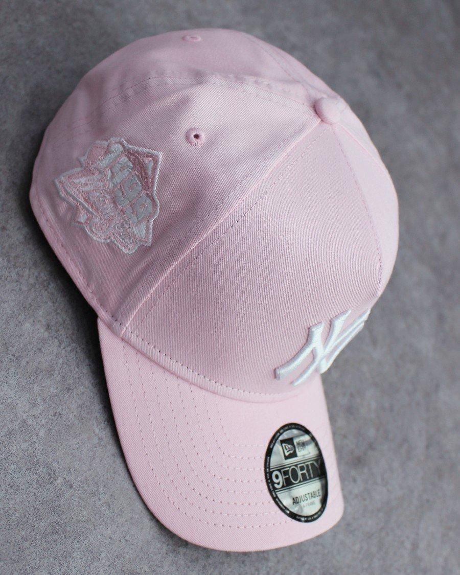 New Era MLB New York Yankees 9Forty A-Frame Snapback Cap - Pink NY