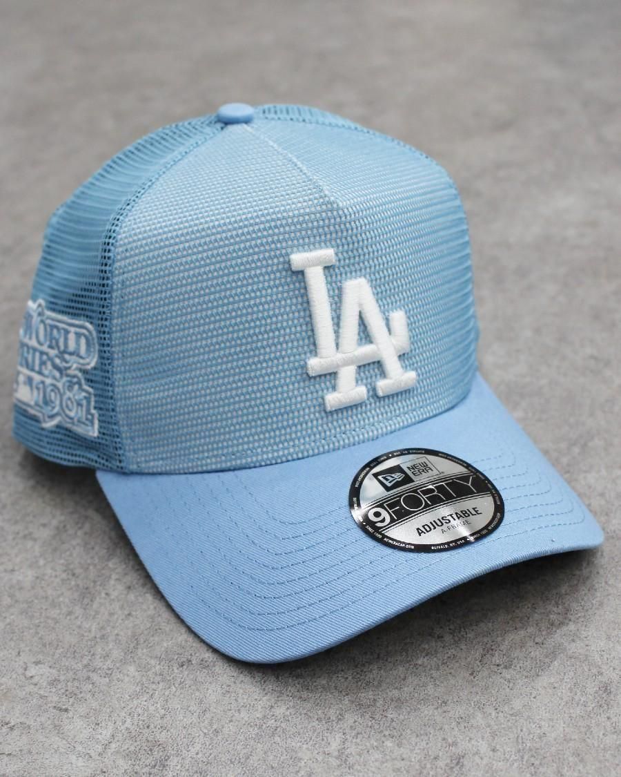 New Era MLB Los Angeles Dodgers 9Forty A-Frame Mesh Snapback Cap
