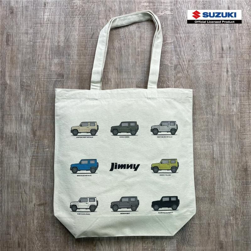 トートバッグ スズキジムニー Jimny 2301SZ03-08 キャンバスジムニー
