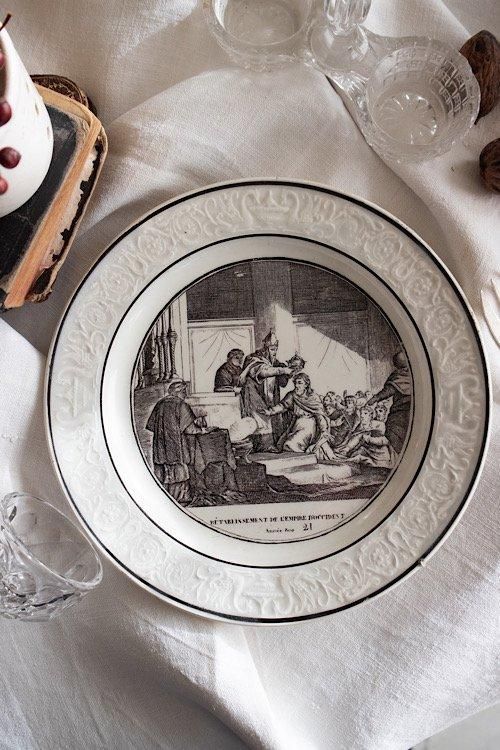Choisy le roi プレート | フランスアンティーク食器 - antiques ruan