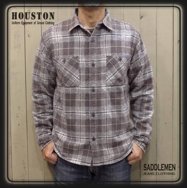 ヒューストン「VINTAGE FLANNEL」ワークネルシャツ - アメカジ｜サドルメン