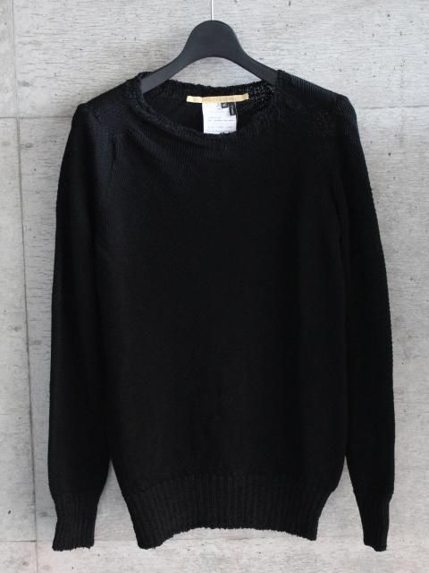 SEAMLESS LONG SLEEVE ROUND NECK SWEATER / CAROL CHRISTIAN POELL