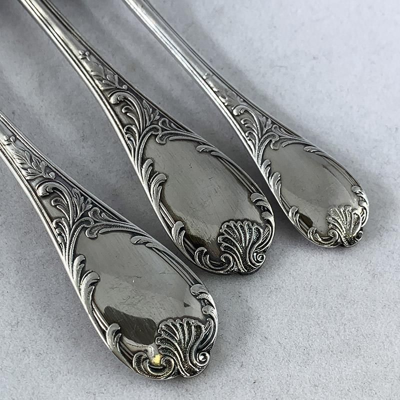 クリストフル フォーク スプーン デザートカトラリーセット Christofle