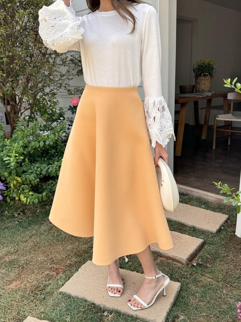 A LINE BONDING SKIRT SHORT - BIRTHDAY BASH