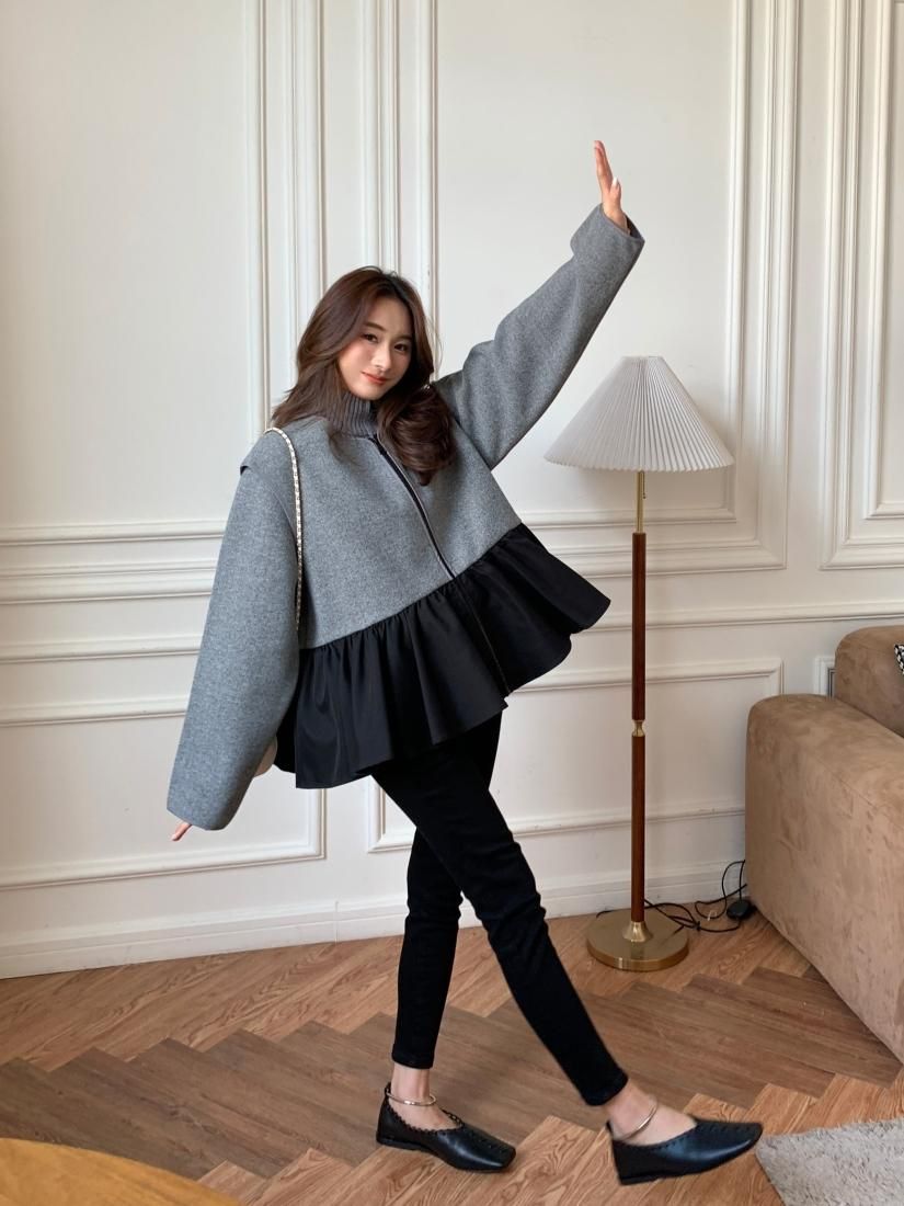 3WAY WOOL LIKE JACKET - BIRTHDAY BASH