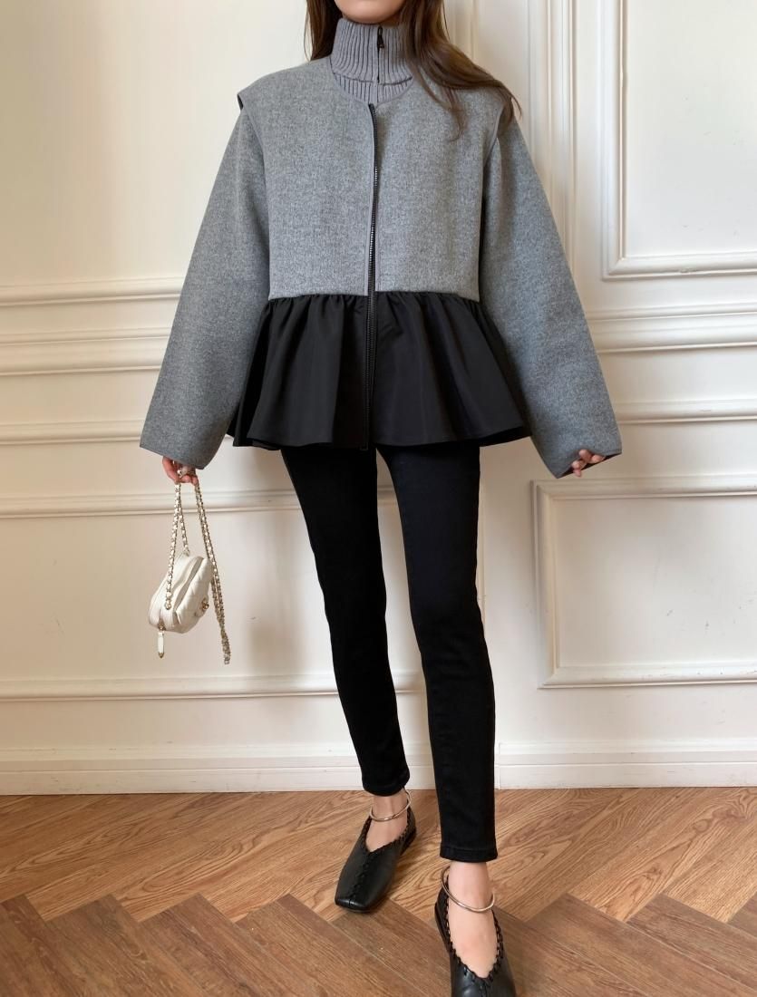 3WAY WOOL LIKE JACKET - BIRTHDAY BASH