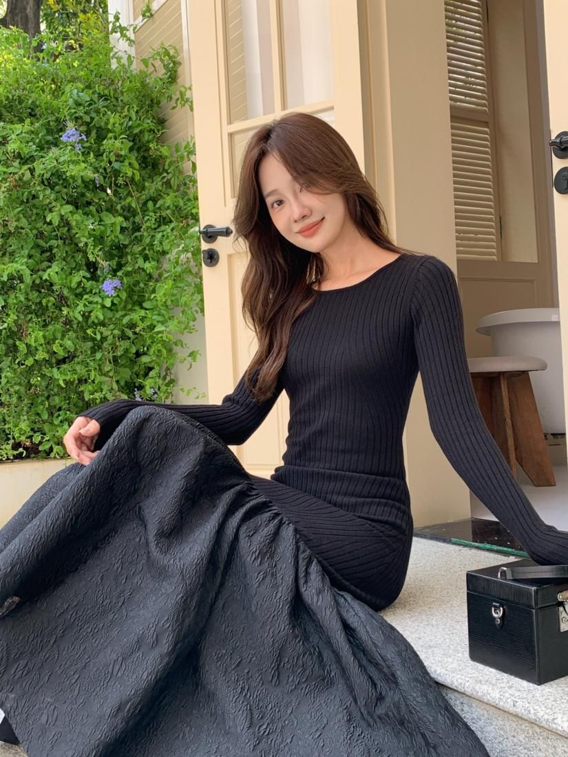 JACQUARD DOCKING MERMAID DRESS - BIRTHDAY BASH