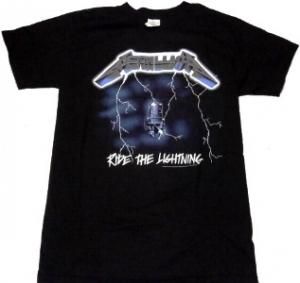 METALLICA「RIDE THE LIGHTNING」Tシャツ - バンドTシャツ SHOP NO