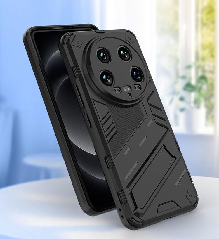 Xiaomi 14 Ultra ケース 耐衝撃カバー 2重構造 スタンド機能 TPU+