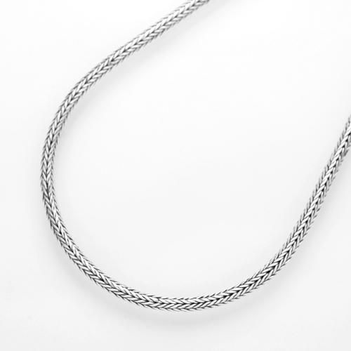 a1905-40-70 バリチェーンネックレス Rタイプ シルバー925 幅4.0mm