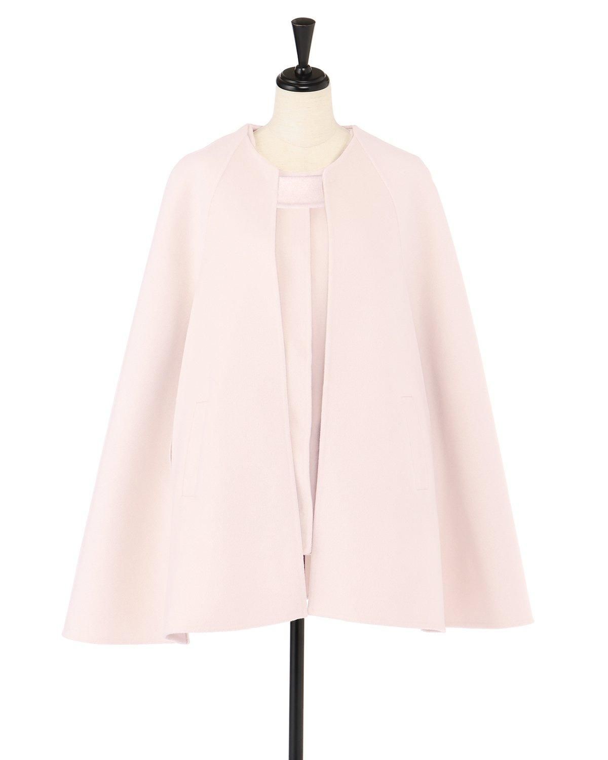 受注商品】ウールダブルフェイスケープ＆FOXポケットジレ