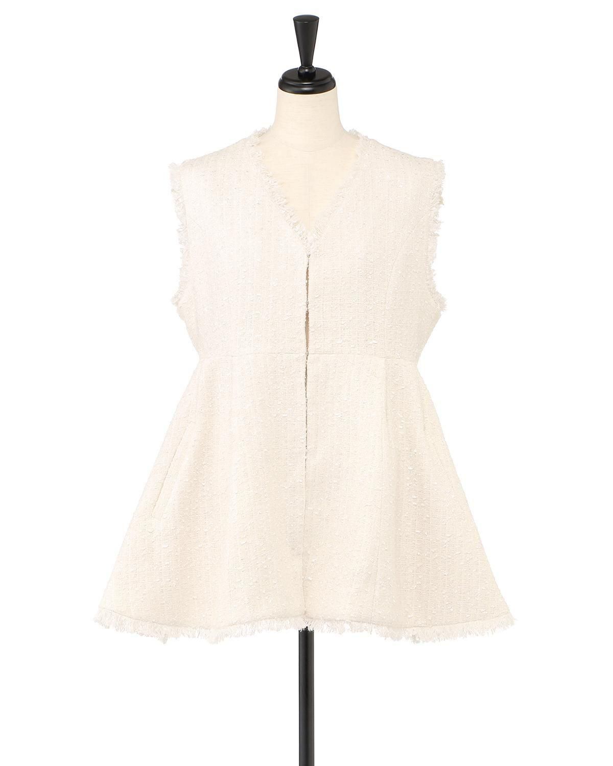 即納＋受注】カシミヤファーベストRH