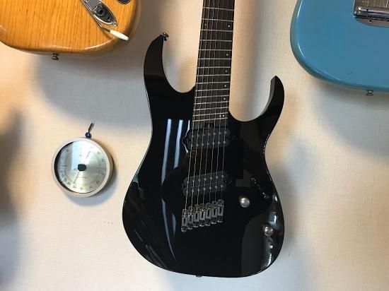 IBANEZ RGMS7-BK アイバニーズのマルチスケール（ファンドフレット